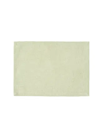 SANDER | Tischläufer KENSINGTON 50x135cm Melon | hellgrau